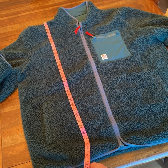 Topo Sherpa Jacket is 2 - in - 1 Size XXL Khaki color - Picture 4 of 6